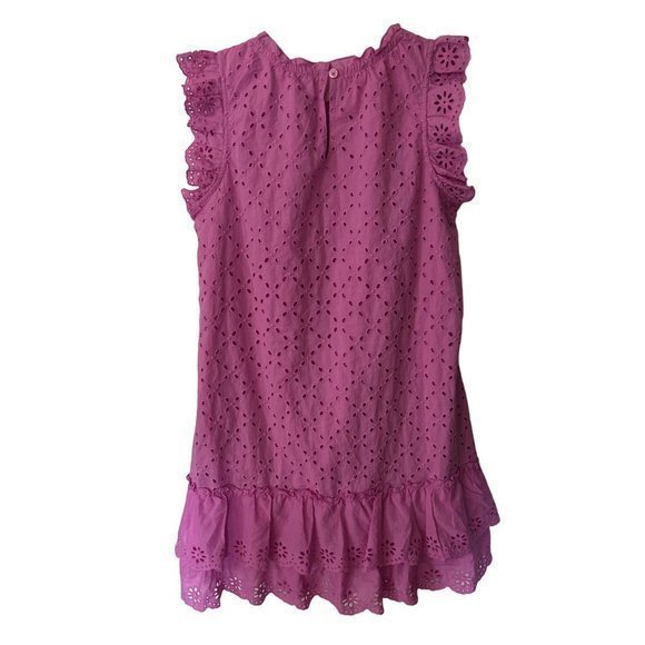 Matilda Jane Shift Into Spring pink/lavender ‎ eye-let Dress Size Sm - Picture 4 of 14